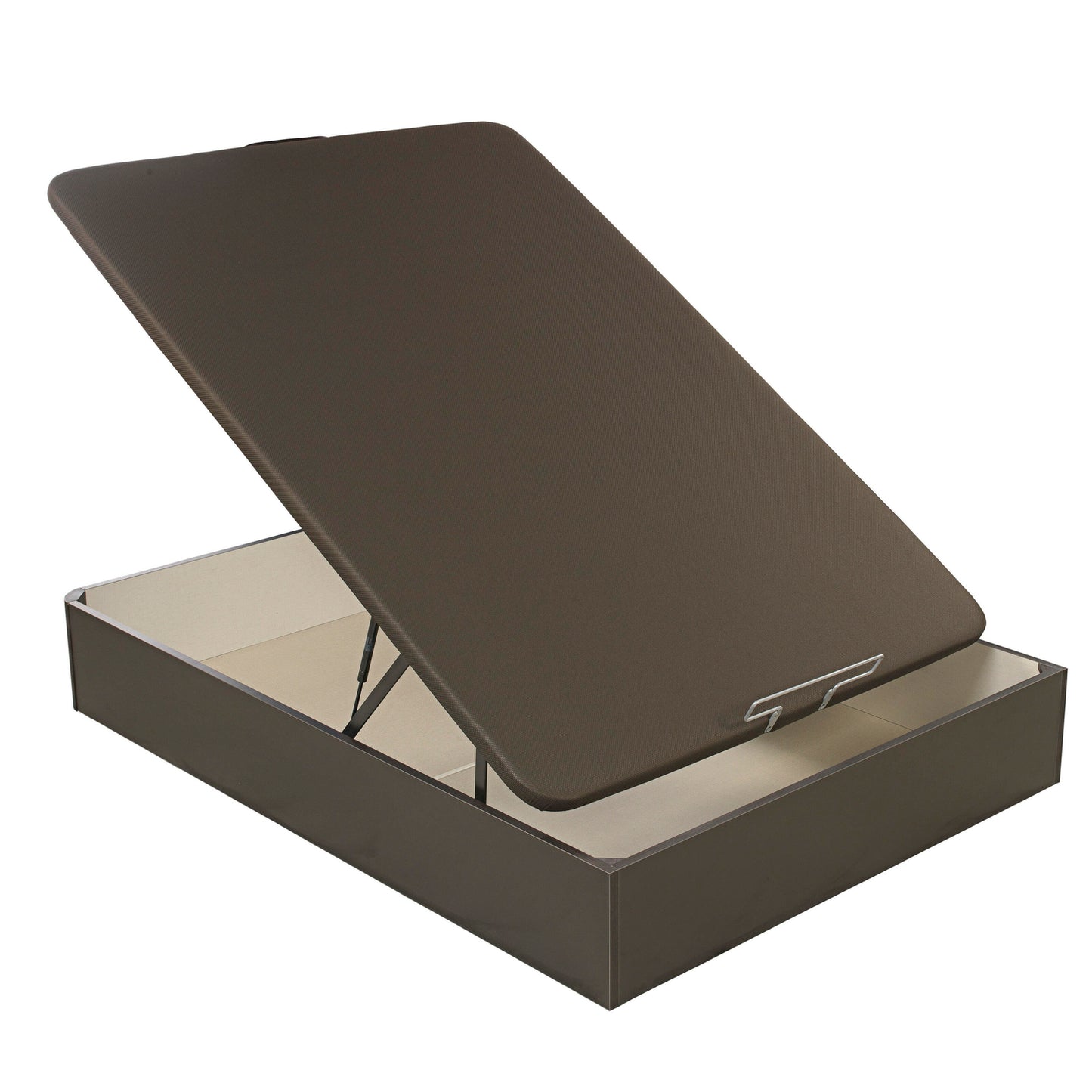 Sommier com arrumação wengué de grande capacidade - STORAGE BED WEN (2)