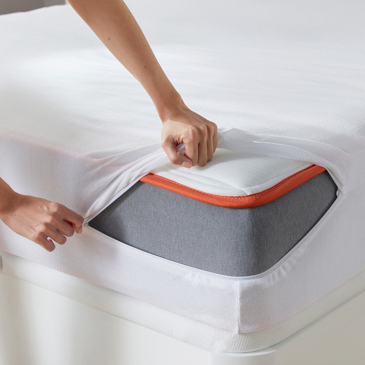 Capa de colchão de turco respirável com Aloe Vera - SAMBA (5)