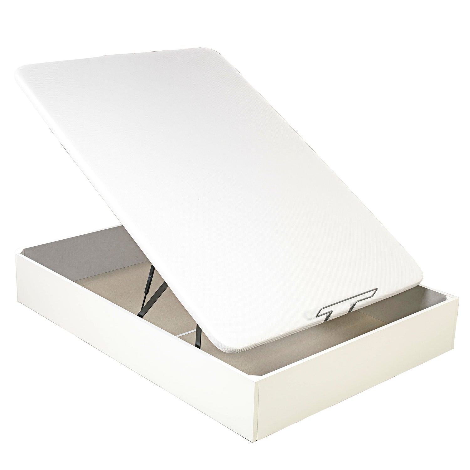 Sommier com arrumação branco de grande capacidade - STORAGE BED BLA (2)