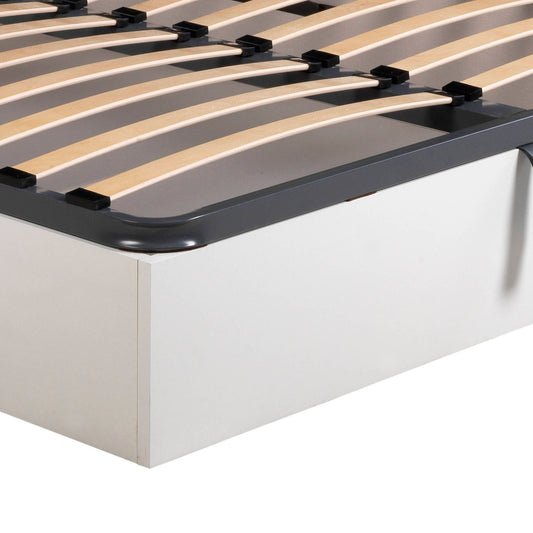 Sommier com arrumação com estrado cor branco (4)